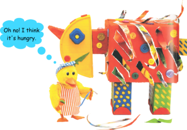 Make a rubbish monster